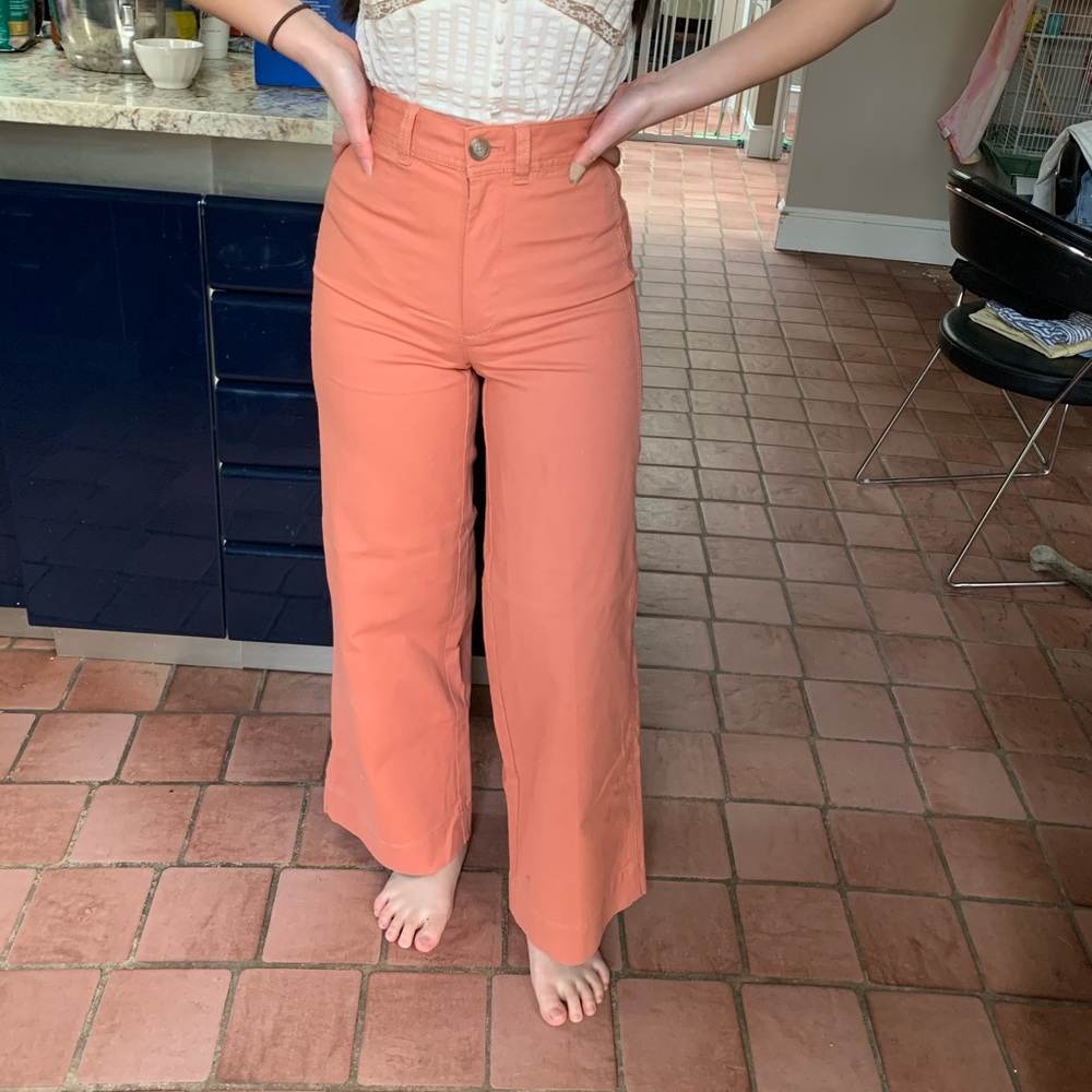 Wide leg Madewell pants
